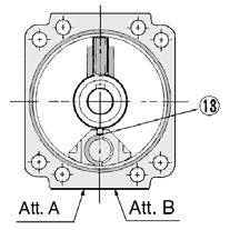 1 2 3 4 5 6 7 8 9 11 12 13 14 Descrizione Corpo (A) Corpo (B) Albero palmola Stopper Stopper Stopper Guida Brugola Vite (con rondella) Bull. di blocc.