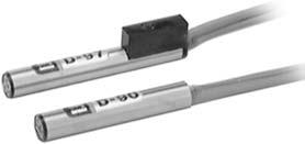 Sensori reed: Montaggio diretto D-9, D97 D-9 Grommet Cavi paralleli Circuiti interni I colori tra parentesi ( ) sono anteriori agli standard IEC.