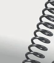 LINEAR RATE The linear springs are recommended for use on sport bikes requiring an even response on the complete excursion of the front end.
