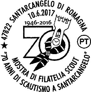 1053 RICHIEDENTE: Associazione Italiana Scout Filatelia SEDE DEL SERVIZIO: Biblioteca comunale Via G. Pascoli, 5 47822 Santarcangelo di Romagna (RN) DATA: 10/06/2017 ORARIO: 9.