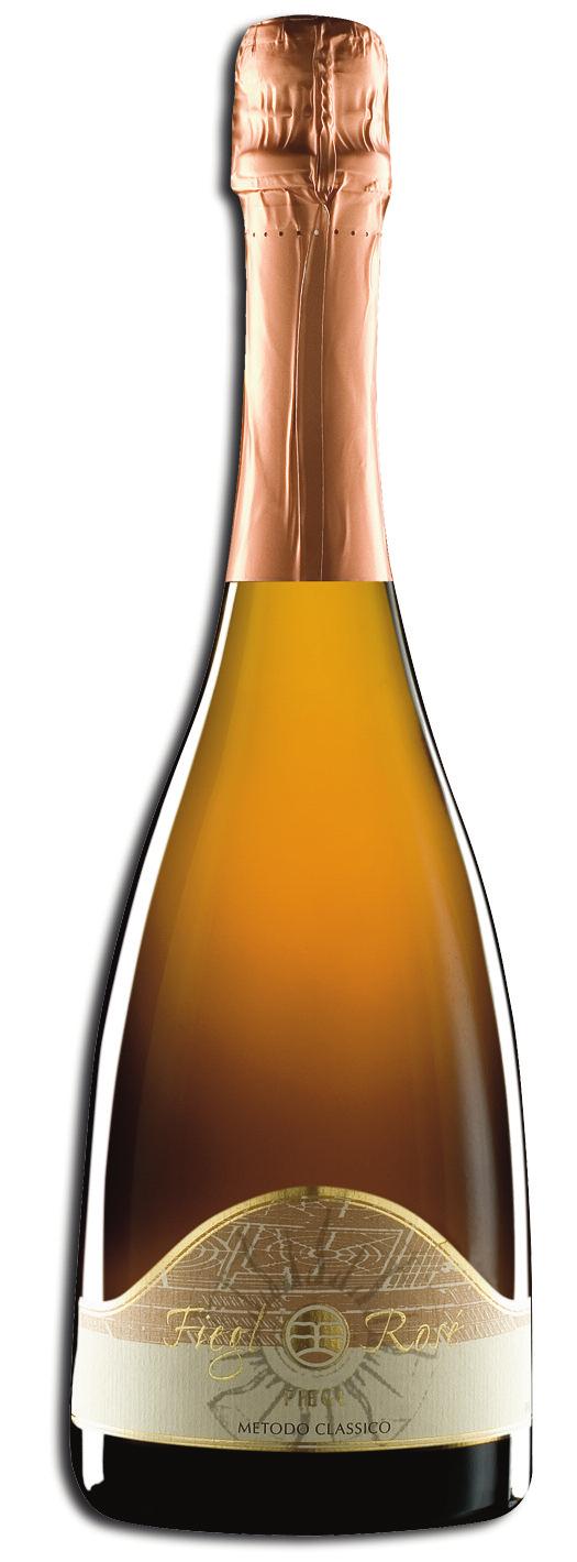 METODO CLASSICO FIEGL ROSE Perlage Ramato brillante Lievemente floreale, fruttato, fragrante, complesso ed elegante Secco, fresco, minerale con una grande bevibilità Bollicine fini, numerose e