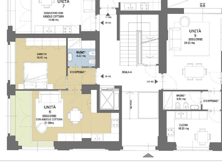 PT Unità 6 Appartamento composto da