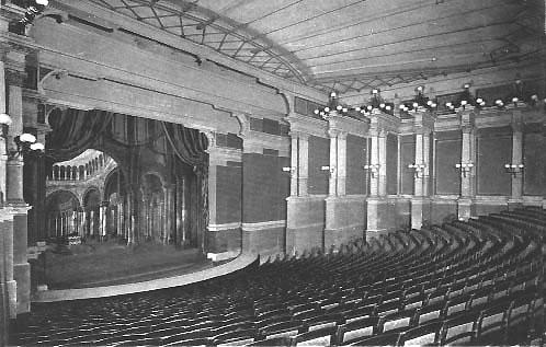 Il teatro di Wagner a Bayreuth,