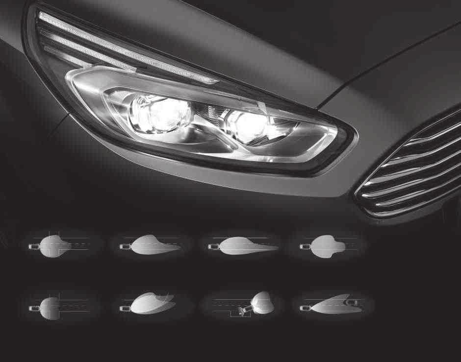 Dynamic LED Headlights I fari adattivi intelligenti a LED illuminano la strada in base alla direzione della vettura, migliorandone la visibilità e la sicurezza.