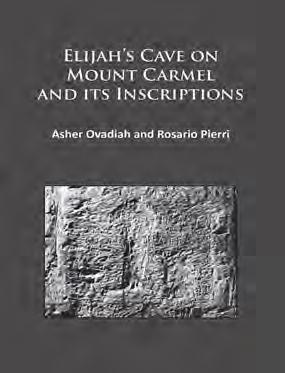 OVADIAH, Elijah s Cave on Mount Carmel and its