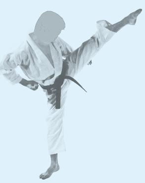 Gyaku Mikazuki Geri Kakato geri / Otoshi