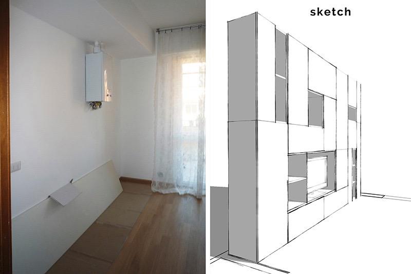 componenti della casa desideravano vedere programmi diversi (che poi è l uso effettivo di questo ambiente quando non ci sono ospiti).