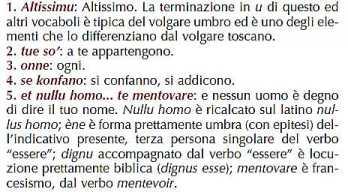 A Te solo, Altissimo, si confanno, e nessun uomo è degno di pronunciare il tuo nome.