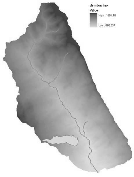 Da qualche anno, inoltre, viene condotta una campagna di misure i- drologiche di dettaglio per lo studio del comportamento di un sottobacino di dimensioni pari a.65 km 2 (Fig. 2).