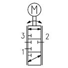 24 V DC +/- 10%, assorbimento massimo 1.5 A Segnale di comando/ingresso 0-10 V (a richiesta 4.