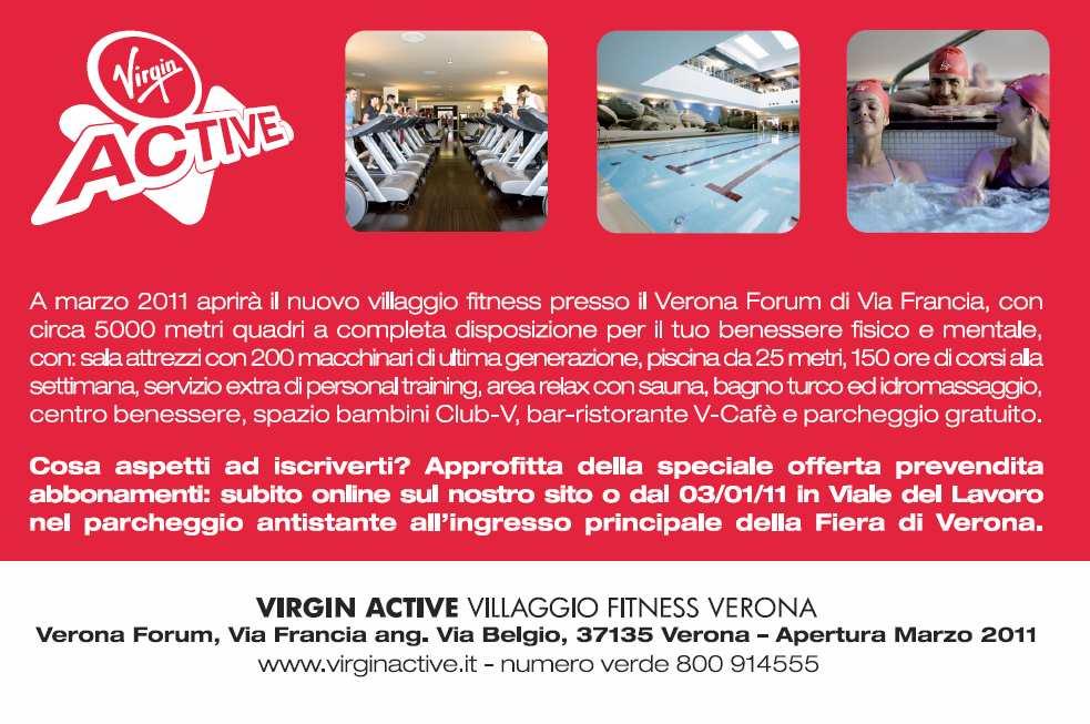 VOLANTINAGGIO 10 GENNAIO 2011 CENTRO FITNESS Q.