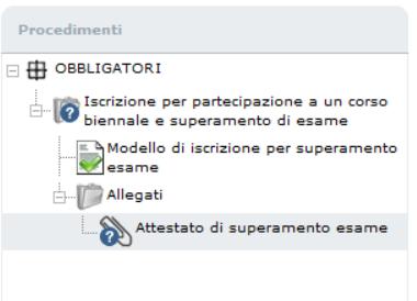 sfoglia e poi scegliere il file dalla directory del