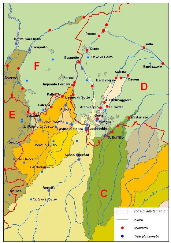 4. LA PIENA DEL TORRENTE SAMOGGIA Le piogge di straordinaria intensità cadute nella notte tra il 19 ed il 2 maggio, hanno interessato in particolar modo il bacino del torrente Samoggia e dei suoi