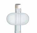 6-24 Imbuto sconnettibile 3 ml 5 ml 3 ml 5 ml 240 mm 240 mm 40 mm 40 mm 5 Cateteri a palloncino per nefrostomia Superglide In silicone, con mandrino di metallo cavo Punta con apertura centrale,