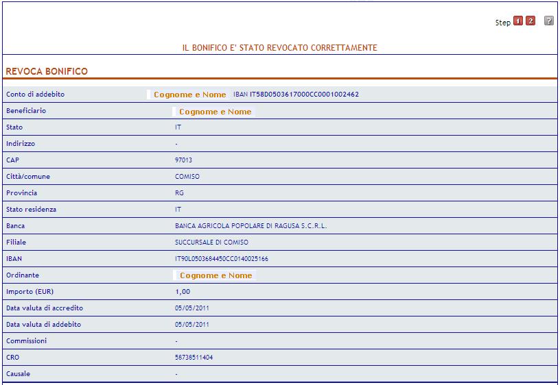 numero verde per proseguire secondo le indicazioni della voce guida. Per maggiori dettagli si rimanda al paragrafo Firma delle disposizioni.