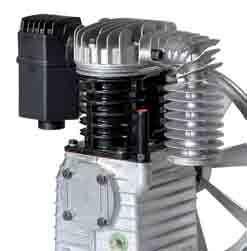 cooler Aria aspirata Air displac. Power N Giri RPM Press. max. Max. press. n.