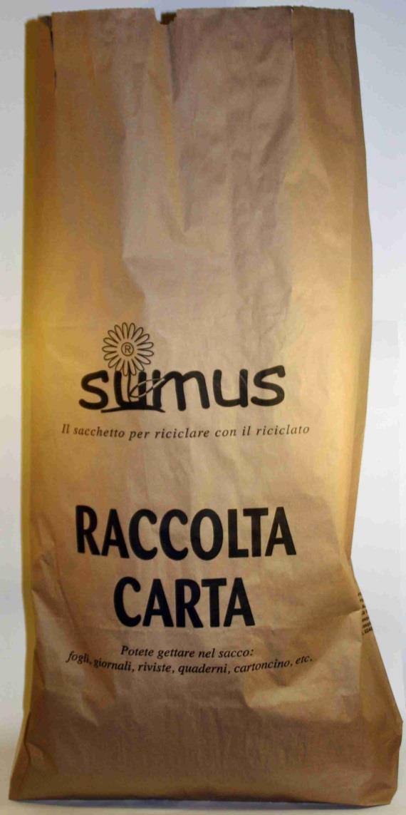 Sumus Italia presenta la nuova linea di prodotti aquasumus, che va a completare l esistente linea di prodotti destinati alla raccolta differenziata della carta.