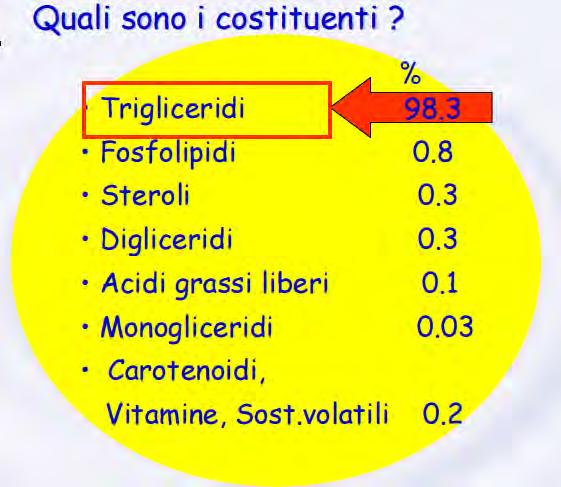 Lipidi * Molto importante nella