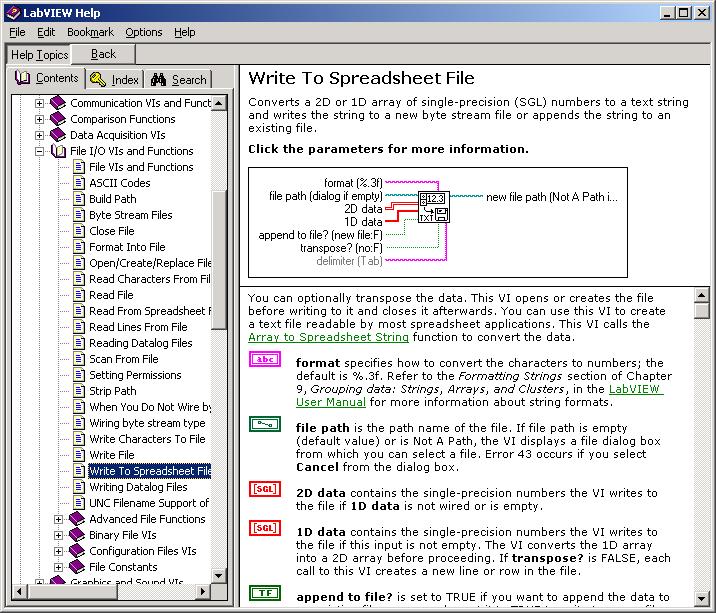 File I/O