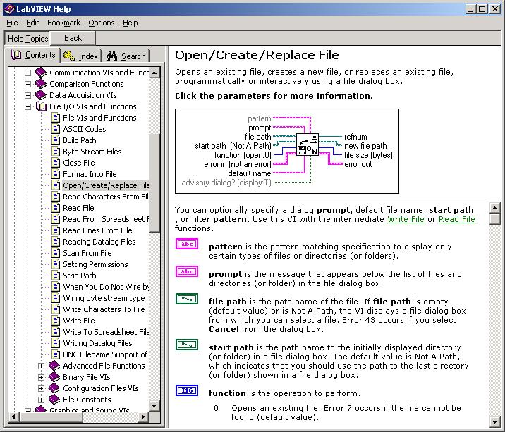 File I/O