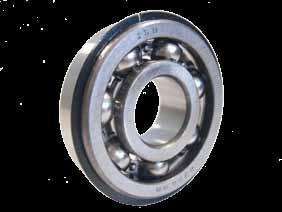 Cuscinetti raiali a sfere - Raial eep groove ball bearings CUSCINETTI RADIALI AD UNA CORONA DI SFERE, CON SCANALATURA PER ANELLO DI ANCORAGGIO SEALED RADIAL DEEP GROOVE BALL BEARINGS, WITH SNAP RING