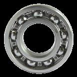 Cuscinetti raiali a sfere - Raial eep groove ball bearings CUSCINETTI RADIALI AD UNA CORONA DI SFERE, IN ACCIAIO INOSSIDABILE RADIAL STAINLESS STEEL DEEP GROOVE BALL BEARINGS Dimensioni Dimension