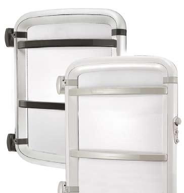 HELISEA 110 Potenza: 230V - 450W Colori disponibili: Bianco Ideale per bagni fino a 6 m² * Alluminio Doppio isolamento