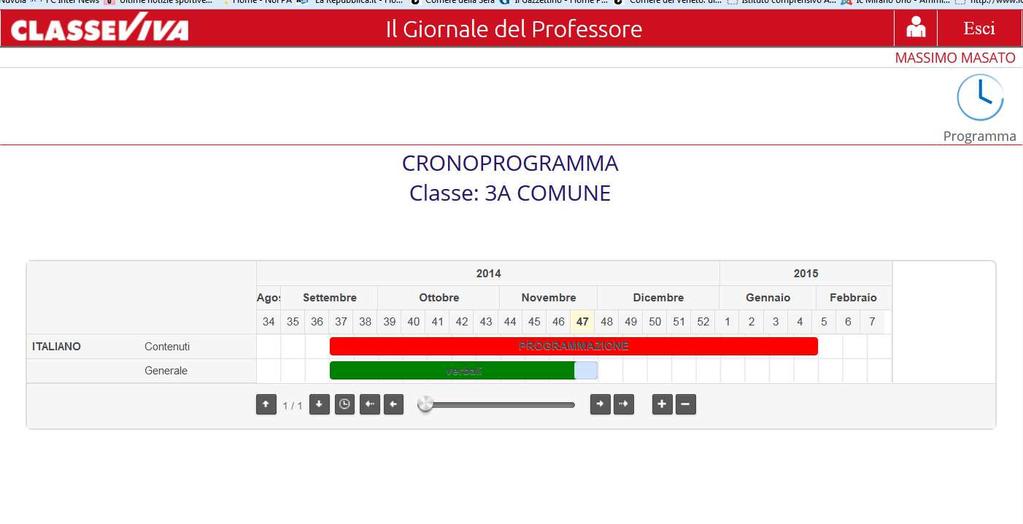 DA " PROGRAMMA" ATTRAVERSO LA FUNZIONE" NUOVO" CARICHIAMO IL FILE ( o anche più file, caricando periodicamente i