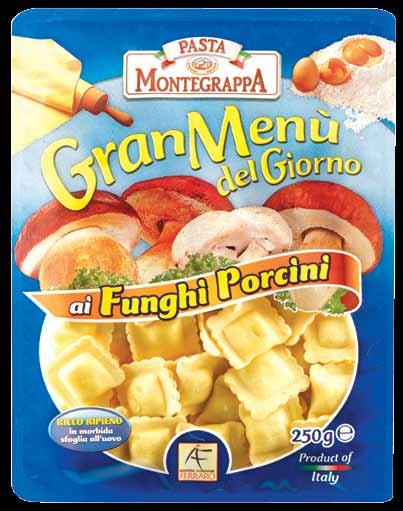 GRAN MENU del GIORNO Pasta all uovo ripiena