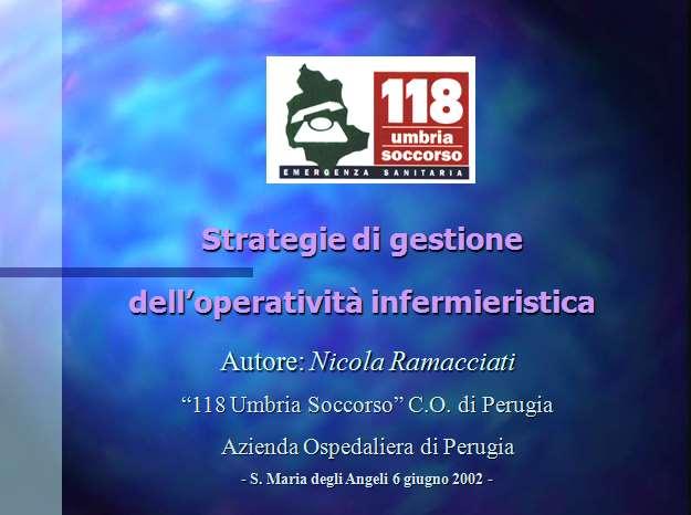 Strategie di gestione per l operatività