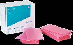 PRODOTTO SILICONE PER REGISTRAZIONE OCCLUSALE PROCLINIC EXPERT CERA IN LASTRE Cera per modellazione rosa. 450 g Rif.