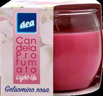 80048302981890 Light-up Candela Profumata - Gelsomino Rosa 130 g