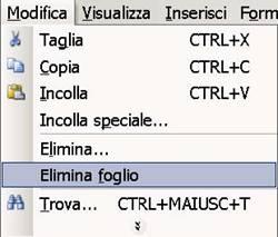 Possiamo spostare i fogli di lavoro semplicemente cliccando sull etichetta del foglio che vogliamo spostare e tenendo premuto il tasto, trasciniamo il foglio nel punto desiderato (Figura 30).