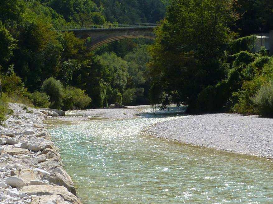 Considerazioni sul metodo multihabitat Torrente RACCOLANA (UD) - Chiusaforte 02SS2T (a rischio) Scarsa funzionalità del tratto dovuta a