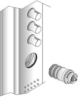 inverso (D-C-B-A) Pulizia cartuccia Clean the cartridge Nettoyage de la cartouche Reinigung der Kartuschen Limpieza cartucho Rimontare seguendo il procedimento inverso (F-E-D-C-B-A) Replace