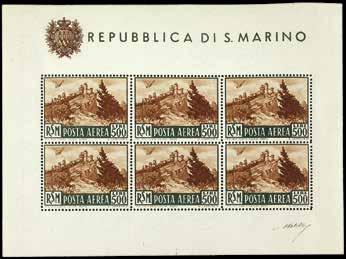 6) 150 3014 K 1948 - Lavoro - Cert. Diena (Bol. n. 14) (Sass. n. minifogli n. 9) 1.