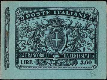 libretti 2190 K 1911 - Michetti 15 c.