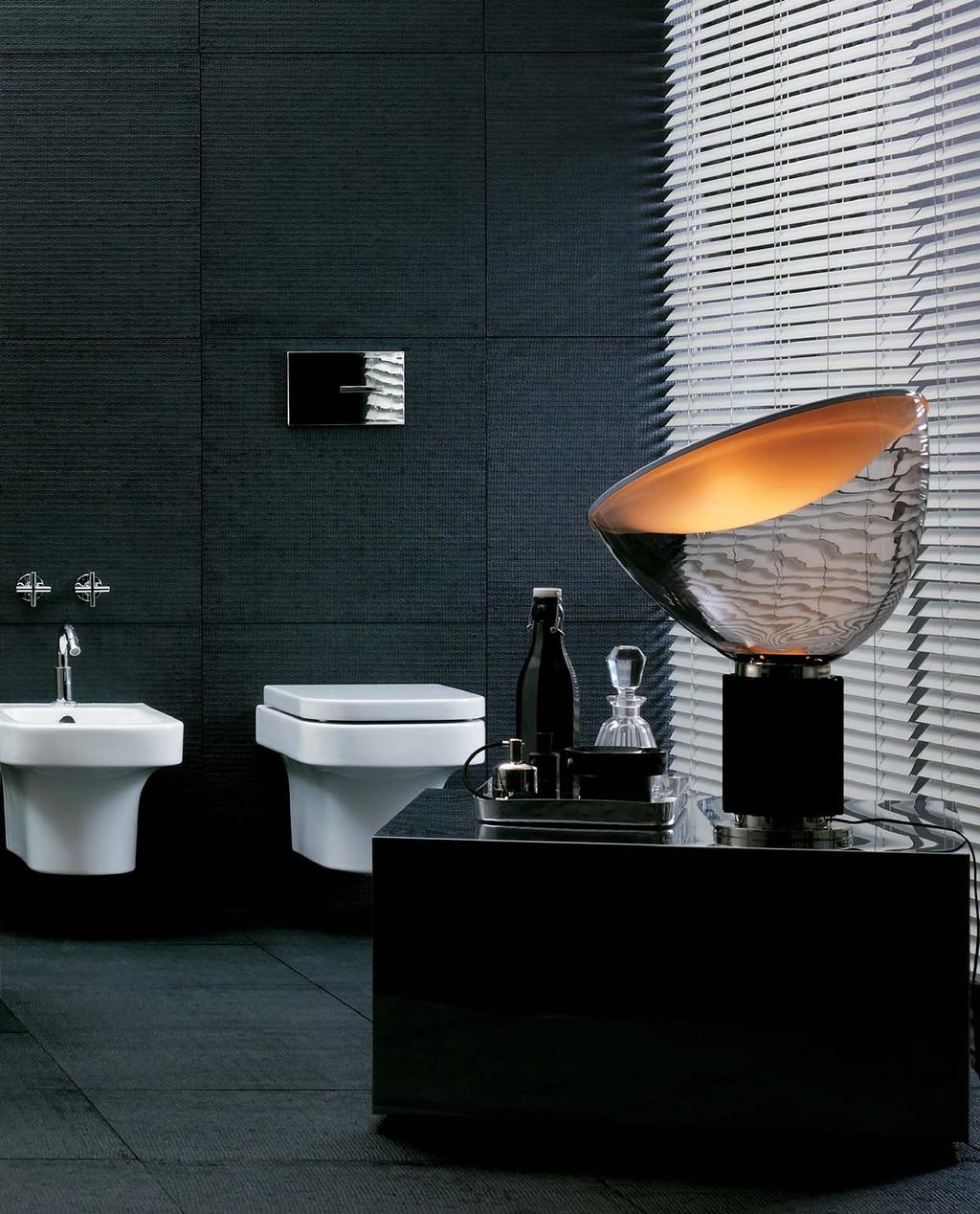 Wall-hung washbasin 90x48 cm with chrome