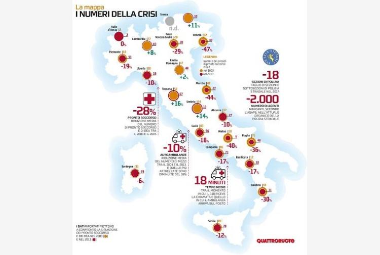 SOS soccorsi: in Italia in 12 anni -28% pronto soccorso e Dea - Tiscali Notizie http://notizie.tiscali.it/cronaca/articoli/sos-soccorsi-in-italia-in-12-anni-28-pronto-socc.