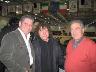 Franco Grotteria, Riccardo Cocciante, Peppino Reina at the Show la Riserva è andata a *Va Amira Bint Vivi già vincitrice in show precedenti, di proprietà di Mauro Ranieri.