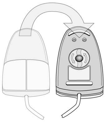 Precauzioni d'uso per il tablet PC Mouse esterno Mantenendo pulito il mouse esterno se ne migliorano sensibilmente le prestazioni e si impedisce la perdita di controllo del puntatore.