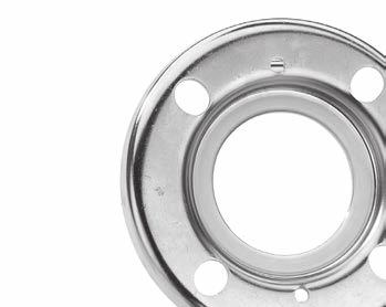 FLANGE STAMPATE FLANGE STAMPATE PN 16 FLANGES FROM PRESSED STAINLESS STEEL CARATTERISTICHE TECNICHE Materiale: acciaio inox Aisi 304 (Aisi 316 su