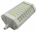 LAMPADE A LED PL LAMPADINA R7S 15W 1.050 Lm/W Angolo di illuminazione: 150 Tensione: 220/240 VCA Misure: ø 36x138mm Confezione: Scatola 1.
