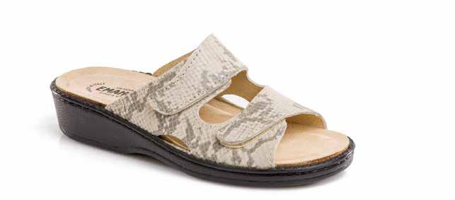 1226 Biscia Beige 35-41 1218 Biscia Beige 35-41 DONNA SABOT COMFORT PELLE SABOT COMFORT IN PELLE Un ampia gamma di sabot con linee e finiture particolarmente ricercate.