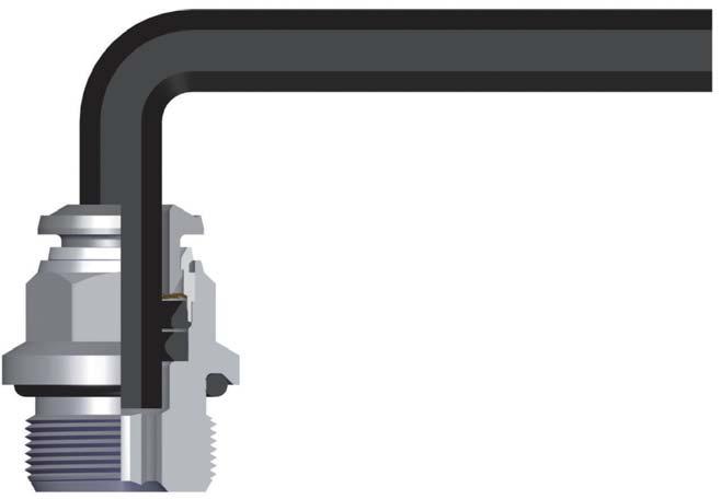 ll of threads from this range (also the M5), have been equipped with tightening parts which allow the direct assembly of the fittings, reducing the installation time.