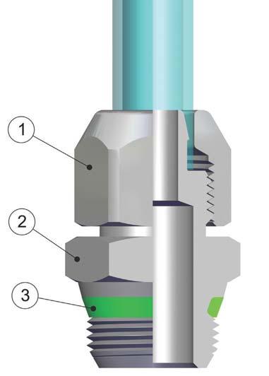 Serie 61000 RORDI ZMENTO IN IIO INOX ISI 316 STINESS STEE PUSH-ON FITTINGS SERIE 61000 aratteristiche Tecniche / Technical haracteristics Materiali e omponenti / omponent Parts and Materials 1 Dado