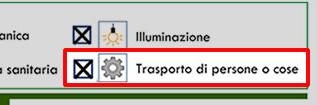 UNI TS 11300 parte 6 illustra i metodi di calcolo dei fabbisogni di energia elettrica per il servizio di trasporto di persone o cose, completando gli indici di prestazione richiesti per la