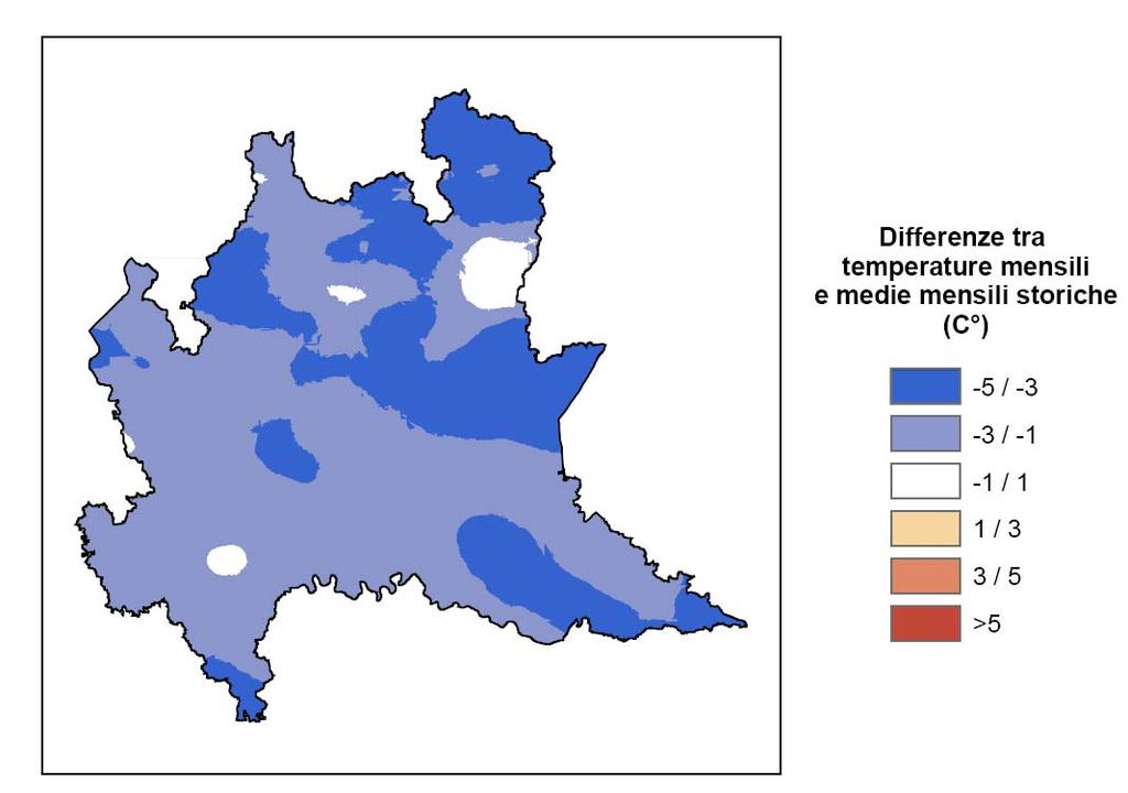 TEMPERATURE DELL ARIA ANOMALIA