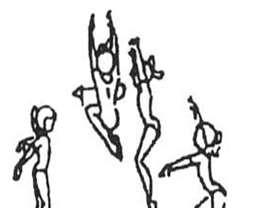 position (hip & knee angle at 45 ) Salto ragg. spinta a 1 o 2 piedi - Salto ragg. spinta a 1 o 2 piedi - con Salto ragg. spinta a 1 o 2 piedi - con1 g. (360 ) dalla pos.