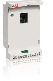 LonWorks Modbus RTU Modbus TCP PROFIBUS DP PROFINET IO PowerLink Moduli di estensione MREL-01 ACS355 ha un uscita relè come standard.